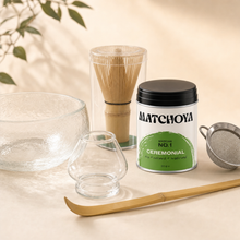 Matcha Bowl Set 5-teilig + Ceremonial Matcha - Detail