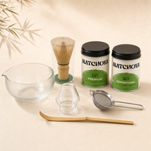 Matcha Bowl Set 5-teilig + Premium + Ceremonial Matcha - Detail