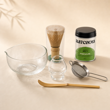 Matcha Bowl Set 5-teilig + Premium Matcha - Detail
