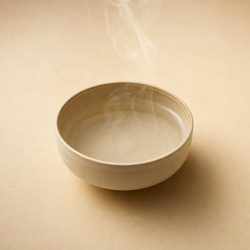 Wasser 70–80 °C
